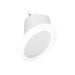 Myhouse Lighting Nora Lighting - NTM-617/45W - Trim - Rec Slope 6" Trim - White Baffle / White Flange