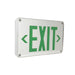 Myhouse Lighting Nora Lighting - NX-617-LED/G - LED Self-Diagnostic Exit & Emergency Sign w/ Battery Backup - Exit - White
