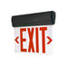 Myhouse Lighting Nora Lighting - NX-811-LEDR2MB - LED Edge-Lit Exit Sign - Exit - Black