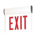 Myhouse Lighting Nora Lighting - NX-812-LEDRCW - LED Edge-Lit Exit Sign - Exit - White