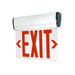 Myhouse Lighting Nora Lighting - NX-812-LEDRMW - LED Edge-Lit Exit Sign - Exit - White