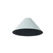 Myhouse Lighting Nora Lighting - NYLM-2CONEWB - Fixture Shade - Cylinder Ilene - White / Black