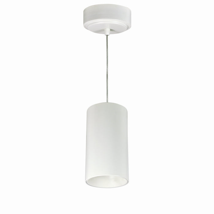 Myhouse Lighting Nora Lighting - NYLM-3CCDXWWLE4 - Cable Mount Mini Cylinder - Cylinder Ilene - White