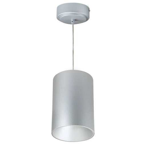 Myhouse Lighting Nora Lighting - NYLM-5C30XSSLE4 - 35W Ilene Cyl Pendant 18/28/42 - Cylinder Ilene - Silver