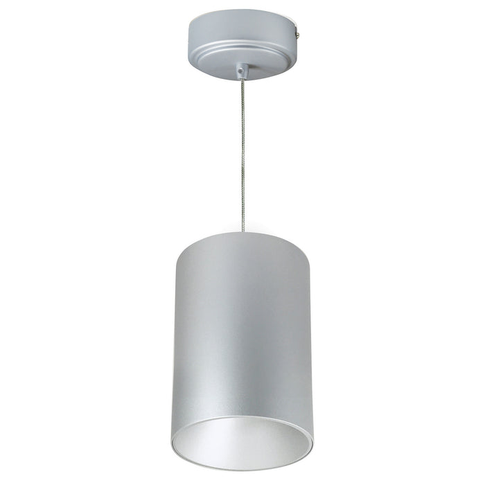 Myhouse Lighting Nora Lighting - NYLM-5C30XSSLE4 - 35W Ilene Cyl Pendant 18/28/42 - Cylinder Ilene - Silver