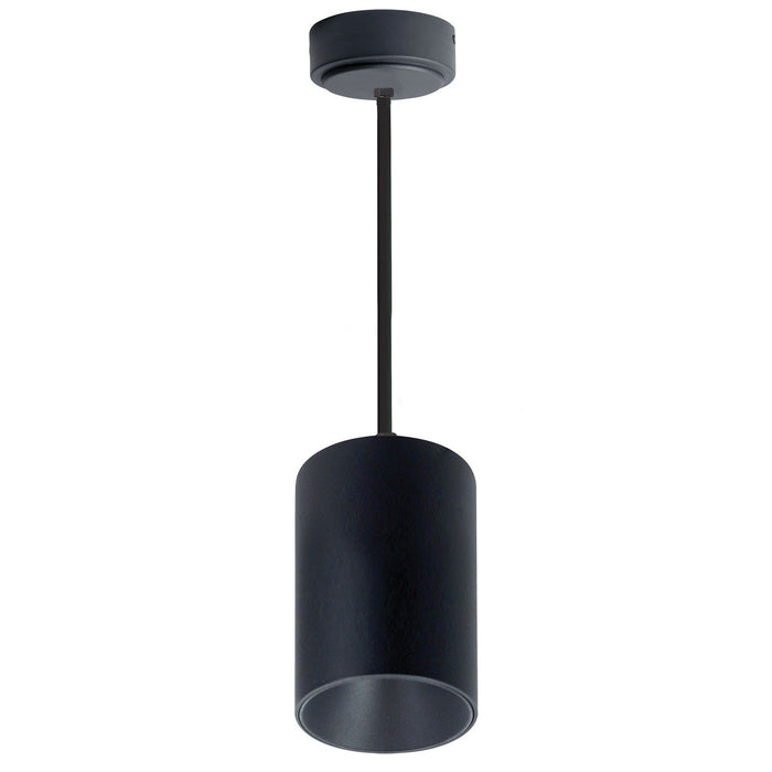 Myhouse Lighting Nora Lighting - NYLM-5ST35XBBLE4/12 - 5"Pendant - Cylinder Ilene - Black