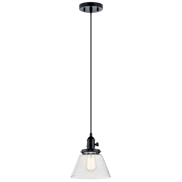 Myhouse Lighting Kichler - 43851BK - One Light Mini Pendant - Avery - Black