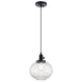 Myhouse Lighting Kichler - 43852BK - One Light Mini Pendant - Avery - Black