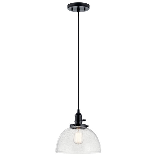 Myhouse Lighting Kichler - 43853BK - One Light Mini Pendant - Avery - Black