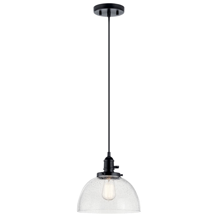 Myhouse Lighting Kichler - 43853BK - One Light Mini Pendant - Avery - Black