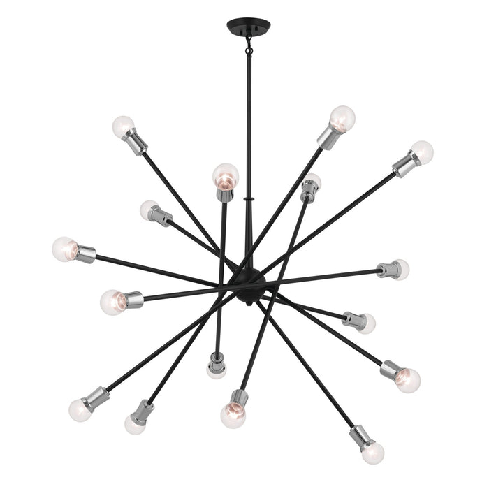 Myhouse Lighting Kichler - 52537BK - 16 Light Chandelier - Armstrong - Black