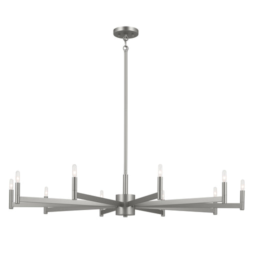 Myhouse Lighting Kichler - 52613SN - Ten Light Chandelier - Erzo - Satin Nickel