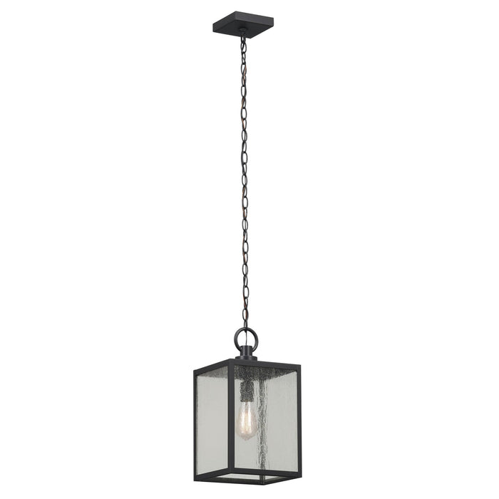 Myhouse Lighting Kichler - 59008BKT - One Light Outdoor Pendant / Semi Flush - Lahden - Black Textured