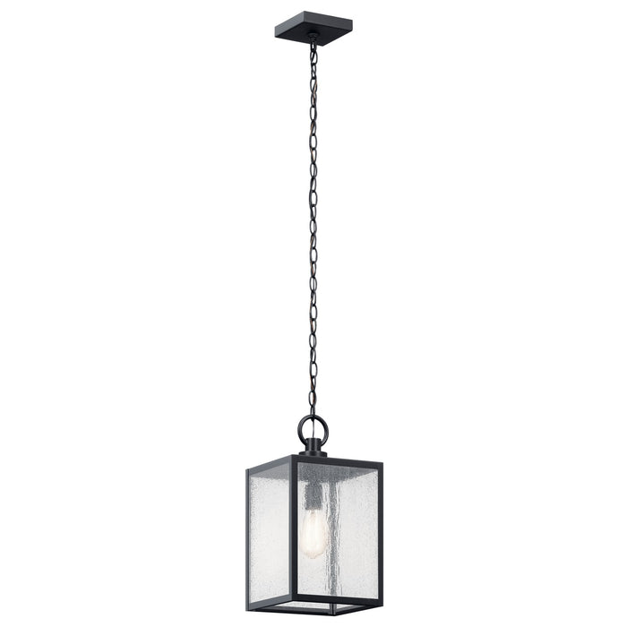 Myhouse Lighting Kichler - 59008BKT - One Light Outdoor Pendant / Semi Flush - Lahden - Black Textured