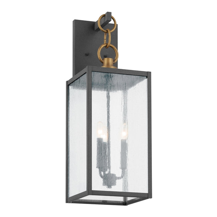 Myhouse Lighting Kichler - 59009WZC - Three Light Outdoor Wall Mount - Lahden - Weathered Zinc