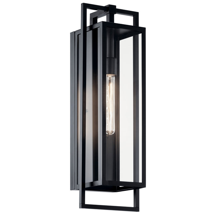 Myhouse Lighting Kichler - 59089BK - One Light Outdoor Wall Mount - Goson - Black