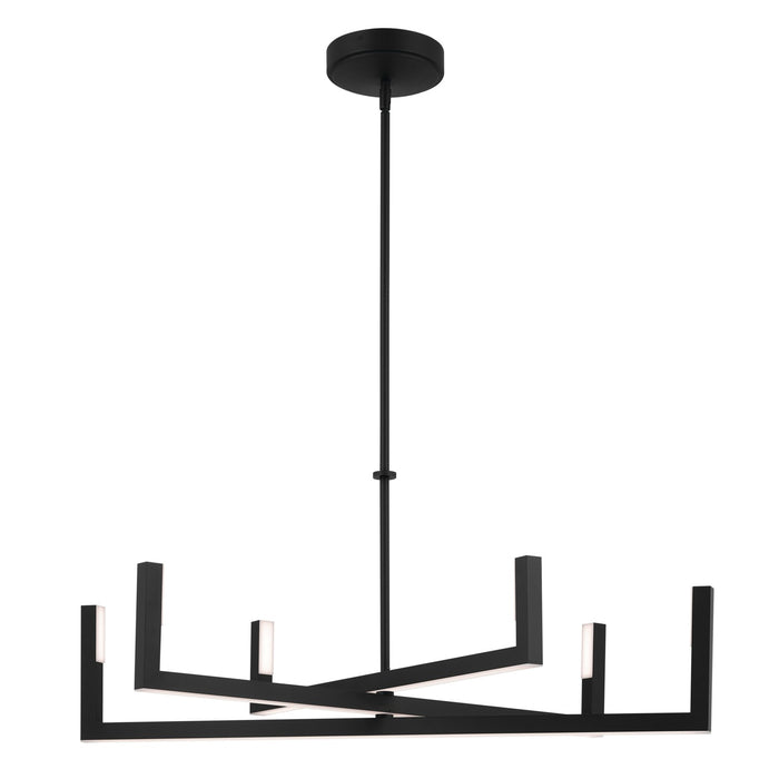 Myhouse Lighting Kichler - 84328MBK - LED Chandelier - Priam - Matte Black