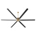 Myhouse Lighting Quorum - 101206-80 - 120" Ceiling Fan - Zeus - Aged Brass