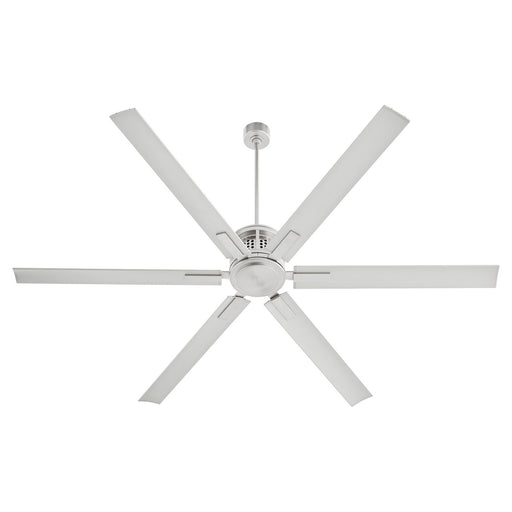 Myhouse Lighting Quorum - 10806-65 - 80" Ceiling Fan - Zeus - Satin Nickel