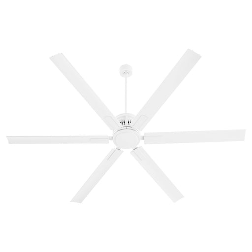 Myhouse Lighting Quorum - 10806-8 - 80" Ceiling Fan - Zeus - Studio White