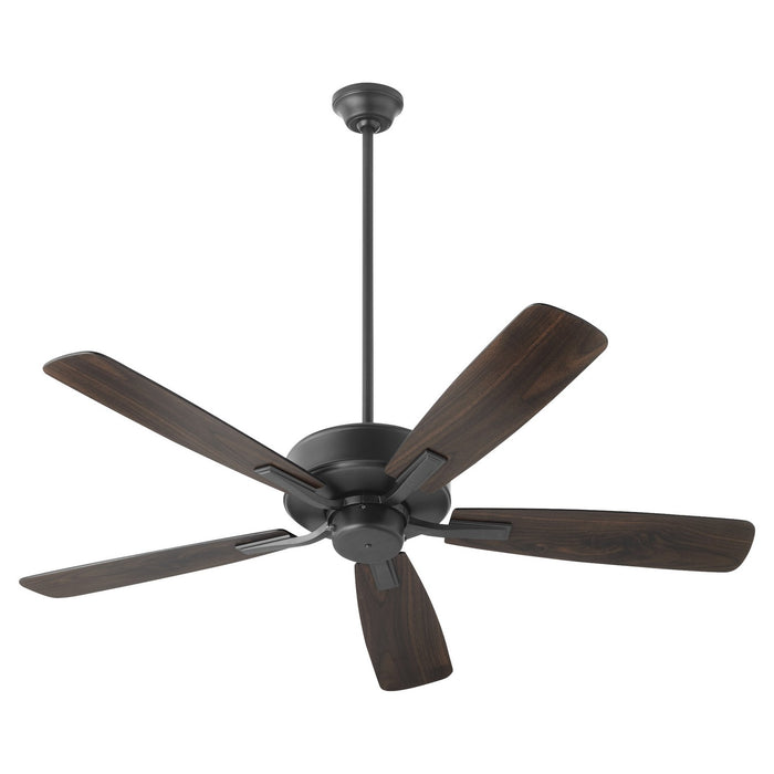 Myhouse Lighting Quorum - 4525-159 - 52"Ceiling Fan - Ovation - Matte Black