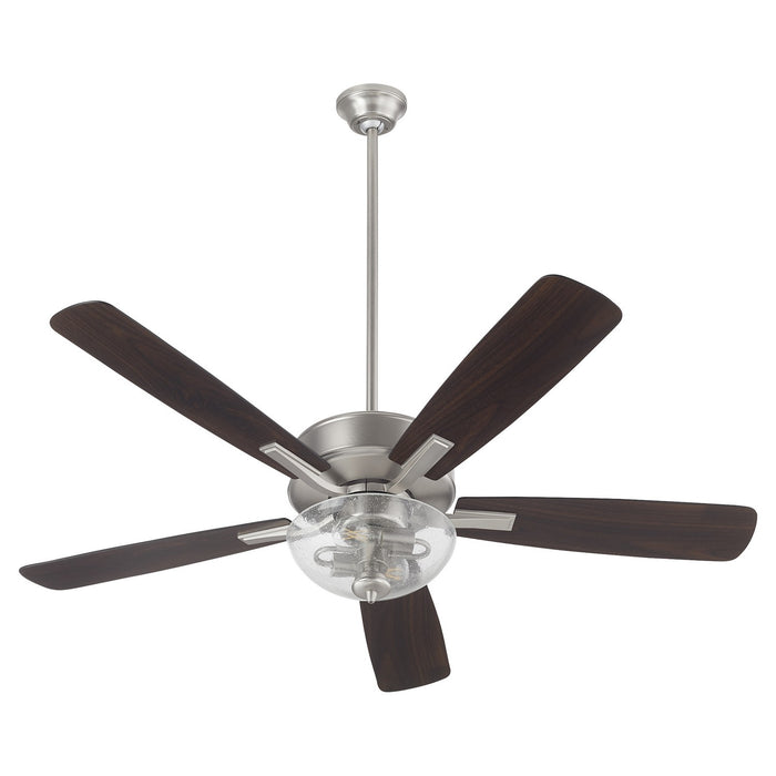 Myhouse Lighting Quorum - 4525-22165 - 52"Ceiling Fan - Ovation - Satin Nickel