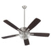 Myhouse Lighting Quorum - 4525-22165 - 52"Ceiling Fan - Ovation - Satin Nickel