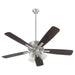 Myhouse Lighting Quorum - 4525-23165 - 52"Ceiling Fan - Ovation - Satin Nickel