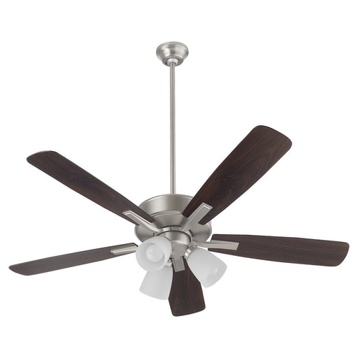 Myhouse Lighting Quorum - 4525-3165 - 52"Ceiling Fan - Ovation - Satin Nickel