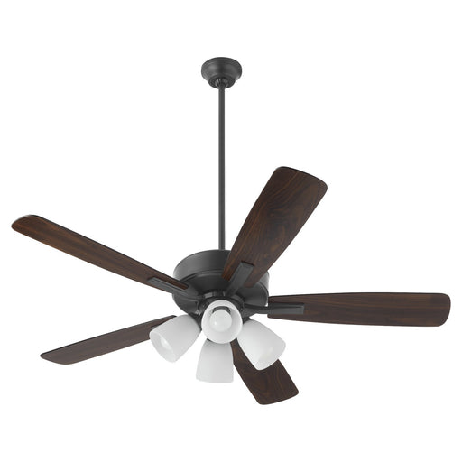 Myhouse Lighting Quorum - 4525-4159 - 52"Ceiling Fan - Ovation - Matte Black