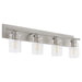 Myhouse Lighting Quorum - 5012-4-65 - Four Light Vanity - Carter - Satin Nickel