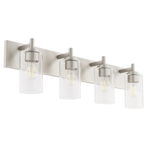 Myhouse Lighting Quorum - 5200-4-65 - Four Light Vanity - Fallstaff - Satin Nickel