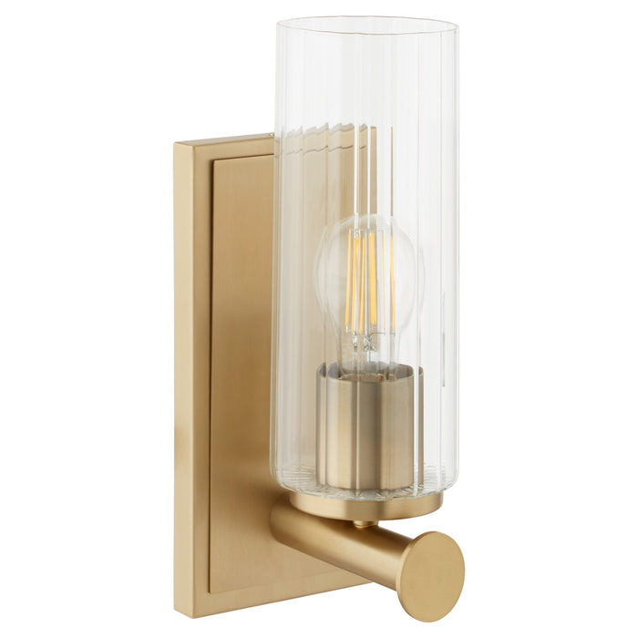 Myhouse Lighting Quorum - 540-1-80 - One Light Wall Mount - Juniper - Aged Brass