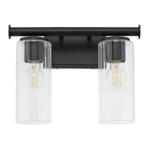 Myhouse Lighting Quorum - 541-2-59 - Two Light Vanity - Juniper - Matte Black