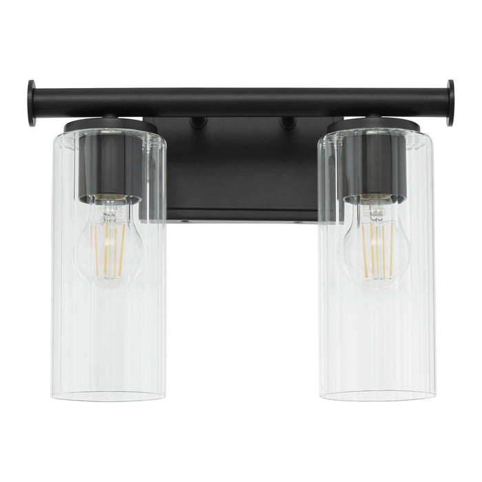 Myhouse Lighting Quorum - 541-2-59 - Two Light Vanity - Juniper - Matte Black