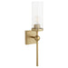 Myhouse Lighting Quorum - 560-1-80 - One Light Wall Mount - Lee Boulevard - Aged Brass