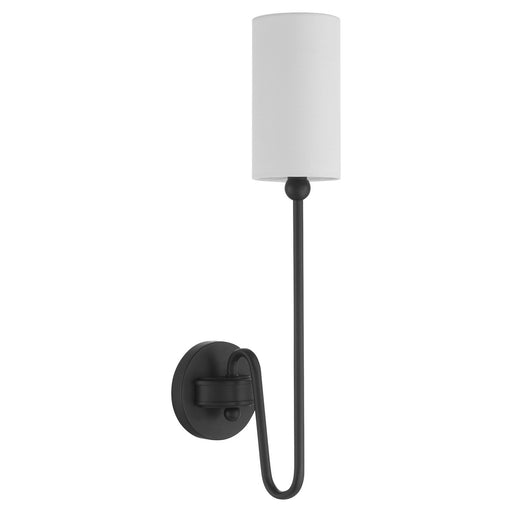 Myhouse Lighting Quorum - 597-1-59 - One Light Wall Mount - Charlotte - Matte Black