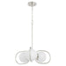 Myhouse Lighting Quorum - 6137-3-62 - Three Light Chandelier - Belmont - Polished Nickel