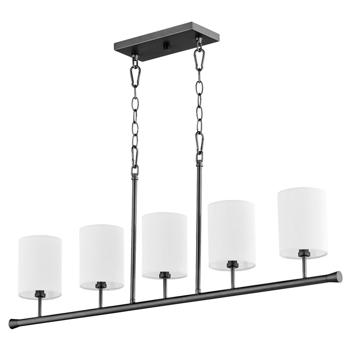 Myhouse Lighting Quorum - 647-5-59 - Five Light Chandelier - Harmony - Matte Black