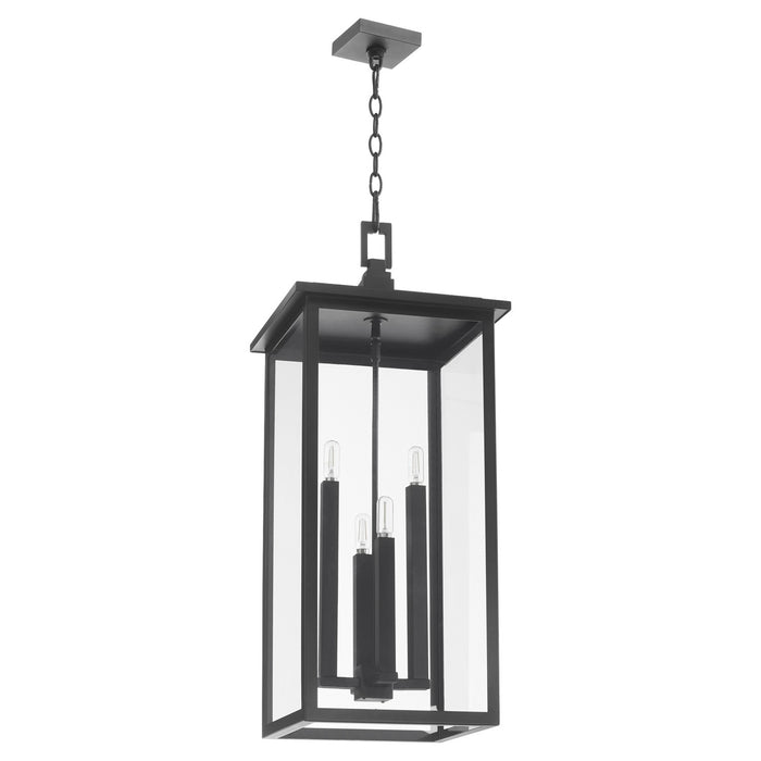 Myhouse Lighting Quorum - 7128-4-69 - Four Light Pendant - Westerly - Textured Black