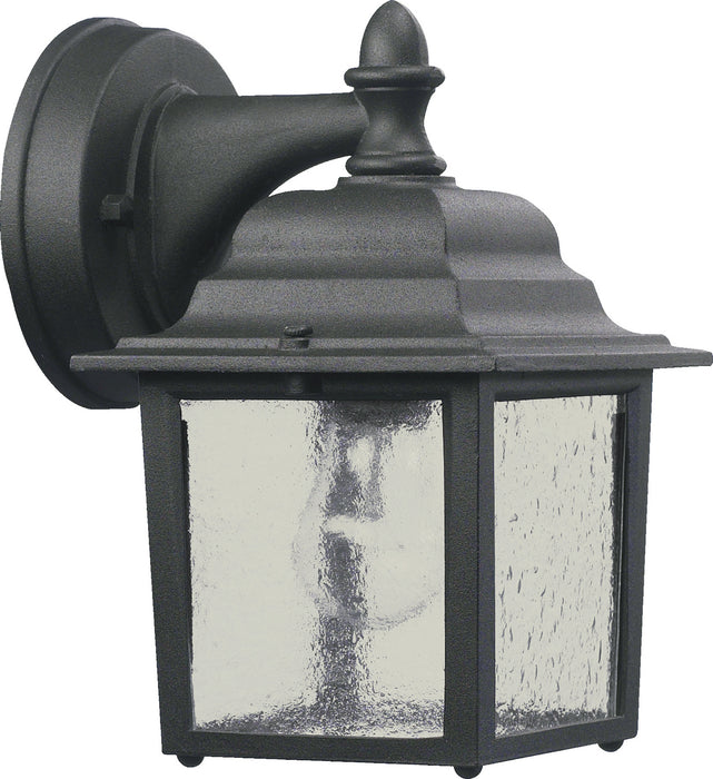 Myhouse Lighting Quorum - 793-15 - One Light Wall Mount - Aluminum Box Lanterns - Black