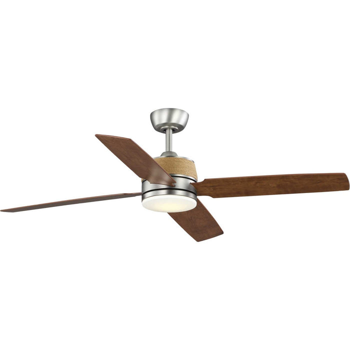 Myhouse Lighting Progress Lighting - P250097-081-30 - 56"Ceiling Fan - Shaffer Ii - Antique Nickel