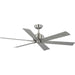 Myhouse Lighting Progress Lighting - P250100-009 - 56"Ceiling Fan - Brazas - Brushed Nickel