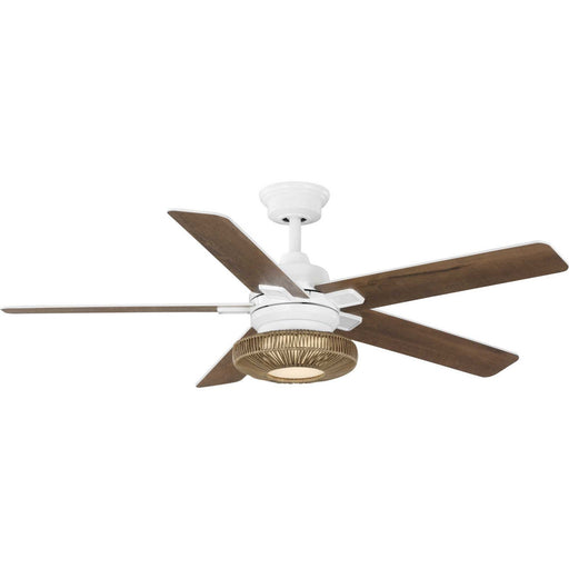 Myhouse Lighting Progress Lighting - P250101-028-30 - 52"Ceiling Fan - Schaal - Satin White