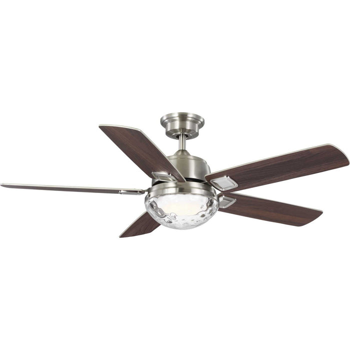 Myhouse Lighting Progress Lighting - P250104-009-CS - 52"Ceiling Fan - Tompkins - Brushed Nickel