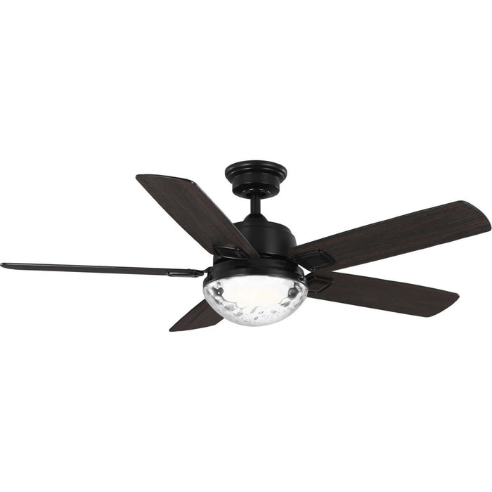 Myhouse Lighting Progress Lighting - P250104-31M-CS - 52"Ceiling Fan - Tompkins - Matte Black