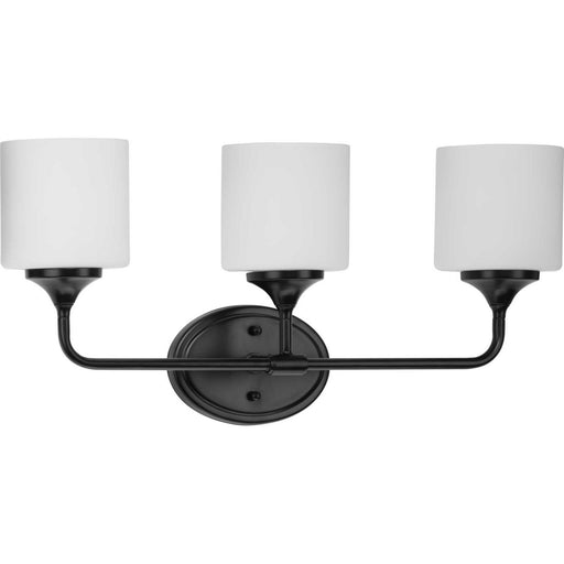 Myhouse Lighting Progress Lighting - P2803-31M - Three Light Bath - Lynzie - Matte Black