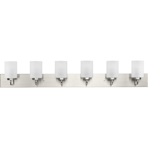 Myhouse Lighting Progress Lighting - P300421-009 - Six Light Bath - Merry - Brushed Nickel