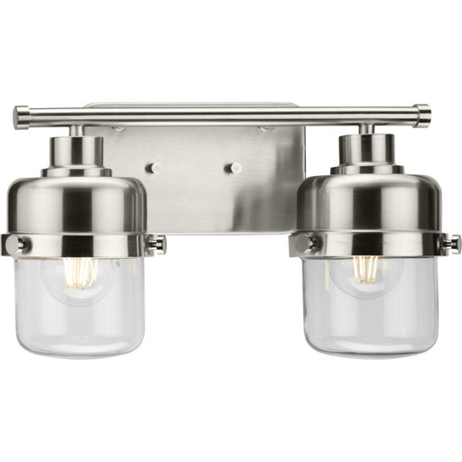 Myhouse Lighting Progress Lighting - P300423-009 - Two Light Bath - Beckner - Brushed Nickel