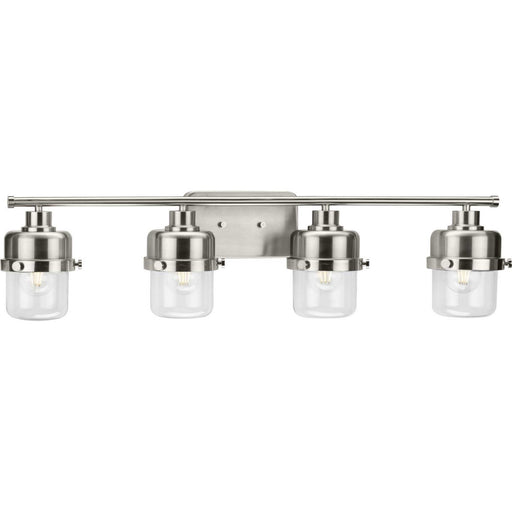 Myhouse Lighting Progress Lighting - P300425-009 - Four Light Bath - Beckner - Brushed Nickel